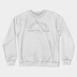 841 Santa Cruz Surfing Club GRAY Crewneck Sweatshirt